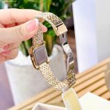  Đồng Hồ Michael Kors Petite Emery Pavé Gold-Tone Watch MK4826 