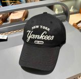  Mũ Lưỡi Trai MLB Varsity Lettering New York Yankees 3ACPL033N-50BKS Màu Đen 