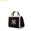  Túi Tote Vuông MLB Monogram Mustang New York Yankees Black 3AORS1036-50BKS 