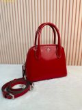  Túi Xách Tory Burch Emerson Patent Mini Dome Satchel 159532 Màu Đỏ 