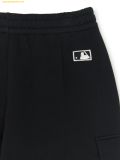  Quần Dài Túi Hộp MLB Basic Coopers Logo Cargo Wide Pants NY (Đen) 3APTB1444-50BKS 