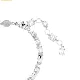  Vòng Tay , Lắc Tay Swarovski Mesmera Bracelet, Rhodium Plated Metal and White Crystals, 5731959 