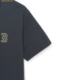  Áo Phông MLB Basic Street Color Letter Oversized Short Sleeve T-shirt Boston Red Sox D.Grey 3ATSB1563-43GRD 