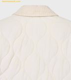  Áo Khoác Phao WHOAU Steve Quilting Jacket Ivory WHJJF4911F 