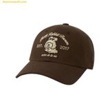  Mũ lưỡi Trai ADLV Brown Line Friends Ball Cap Brown 