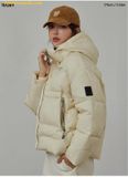  Áo Khoác Phao Life Work (Public) Polar Puffer Hooded Jumper LW244JP160 - Trắng Ivory 