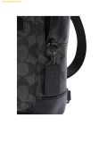  Túi Đeo Chéo Coach West Pack In Signature Canvas Charcoal Black 2853 