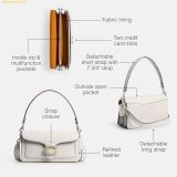  Túi Đeo Vai Coach Tabby Shoulder Bag 26 CY940 Trắng 