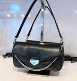  Túi Đeo Chéo Michael Kors Soho Small Convertible Shoulder Bag 35S6G1SC1Y Black 
