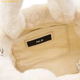  Túi Tote MLB Wms Basic Fur Fleece Tote Bag Boston Red Sox 3AORS0536-43BGL 