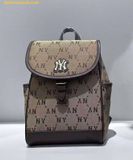  Balo MLB Diamond Monogram Jacquard New York Yankees Backpack 7ABKM046N-50BRS Màu Nâu 