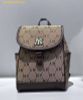  Balo MLB Diamond Monogram Jacquard New York Yankees Backpack 7ABKM046N-50BRS Màu Nâu 