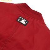  Áo Khoác gió MLB Basic Padded Baseball Jumper B (Wine) 3AJPB0124-43WIS Đỏ 