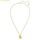  Dây Chuyền, Vòng Cổ Swarovski Iconic Swan Pendant Swan, Medium, White, Rhodium Plated 5647553 
