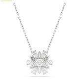  Dây Chuyền Swarovski Idyllia pendant Mixed cuts, Snowflake, White, Rhodium plated 5691484 