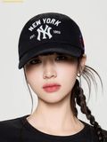  Mũ Lưỡi Trai MLB Cooperstown Patch Unstructured Ball Cap New York Yankees - 3ACPB105N-50BKS Đen 