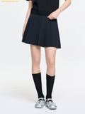  Chân Váy Xếp Ly MLB Women's Varsity Sporty Pleated Mini Skirt New York Yankees Black 3FSKV0163-50BKS 