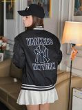  Áo Khoác Bomber New Era New York Yankees Varsity Jacket Đen 