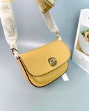  Túi Đeo Chéo Marc Jacobs The Turn Lock Logo Leather Crossbody Mini Bag 