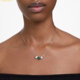  Dây Chuyền Swarovski Mesmera pendant Mixed cuts, Green, Rhodium plated 5668278 