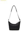  Túi Đeo Vai MLB Diamond Monogram Sportive Hobo Bag New York Yankees 3ABQM025N-50BKS Màu Đen 