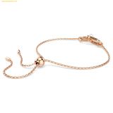  Lắc Tay, Vòng Tay Swarovski Constella bracelet Crystal pearl, Round cut, White, Rose gold-tone plated 