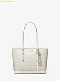  Túi Tote Michael Kors Jet Set Travel Small Logo Top-Zip Tote Bag 35S0GTVT1V 