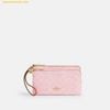  Ví Coach Double Zip Wristlet In Signature Canvas With Charms 