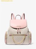  Balo Michael Kors Jet Set Large Logo Backpack 35T1GTTB3B Hồng Logo 