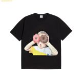  Áo Phông ADLV Baby Face Short Sleeve t-Shirt Donuts 1 Đen 