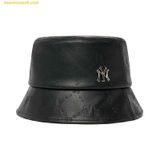  Mũ Bucket MLB Bucket Monogram Embo New York Yankees 3AHTM1226-50BKS Đen 