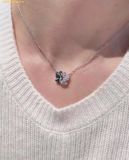  Dây Chuyền, Vòng Cổ Swarovski Swan pendant Swan, Black, Mixed metal finish 5705721 