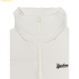  Áo Khoác Phao Ghile MLB Women's Varsity Padded Vest NY (Cream) 3FDVV1046-50CRS 