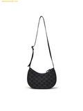  Túi Đeo Vai MLB Diamond Monogram Denim JQD Hobo Bag New York Yankees 3ABQMV45N-50BKS (Màu Đen) 
