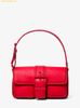 Túi Đeo Vai Michael Kors Colby Medium Leather Shoulder Bag 30T5TBAL2L Màu Đỏ Crimson