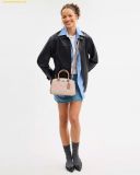  Túi Xách Coach Savannah Small Carryall Bag CAL53 Silver 