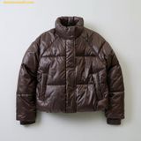  Áo Khoác Phao SAPO Pastel Puffer SPJPE4TG11 Nâu 