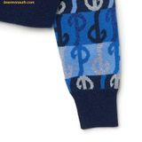  Áo Khoác Cardigan MLB Women's Color Party Monogram Crop Cardigan PHI (D.Blue) 3FKCM0131-10BLD 