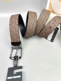  Thắc Lưng, Dây Nịt Nam Michael Kors MK Reversible Belt Nâu Logo 