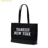  Túi Tote MLB Varsity Jacquard New York Yankees 3AORL104N-50BKS Màu Đen 