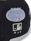  Mũ lưỡi Trai MLB Signature All-Over Patch Structure Ball Cap New York Yankees 3ACPB316N-50BKS Black 