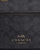  Túi Đeo Chéo Coach Elias Crossbody In Signature Canvas CZ401 Đen Logo 