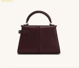  Túi Đeo Chéo JW PEI PEI Elise Top Handle Bag - Deep Burgundy Đỏ rượu 