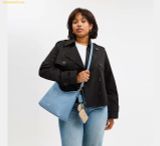  Túi Đeo Vai Coach Laurel Shoulder Bag With Mirror Charm And Pouch CBI94 Xanh 