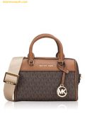  Túi Đeo Chéo Michael Kors Signature Travel XS Duffle Crossbody Brown 