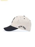  Mũ Lưỡi Trai MLB Signature Stripe Unstructured Ball Cap New York Yankees 3ACPB255N-50BKS - Đen 