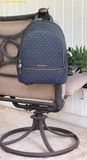  Balo Michael Kors Rhea Medium Signature Logo Backpack In Admiral 35S5SRAB2B 
