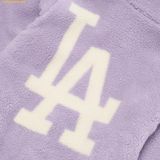  Áo Khoác Lông MLB Basic Stand-Neck Mega Logo Soft Dumble Fleece Jumper LA (L.Lavender) 3AJPF3016-07LDL Tím 