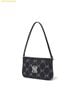  Túi Đeo Vai MLB New York Yankees Diamond Monogram Jacquard Mini Hobo Bag 3ABQMJ16N-50BKS 