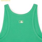  Áo Ba Lỗ MLB Women's Varsity Slim Fit Crop Top with Goggles LA (Yellow Green) 3FTKV0243-07YGS 